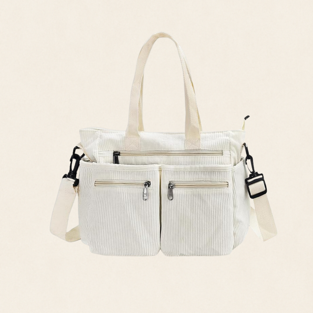 Urban Cord Tote - Shoulder Bag