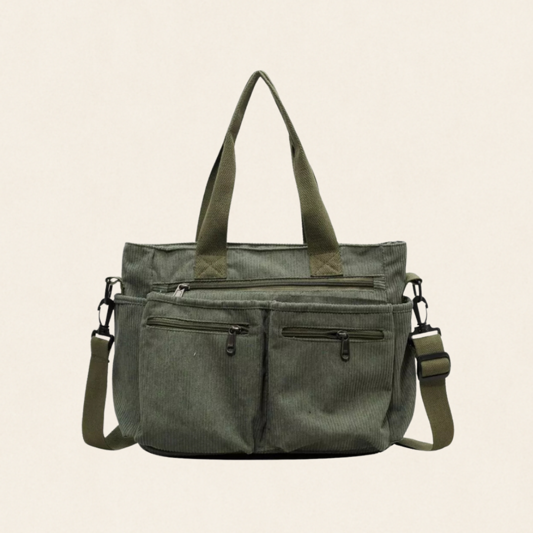 Urban Cord Tote - Shoulder Bag