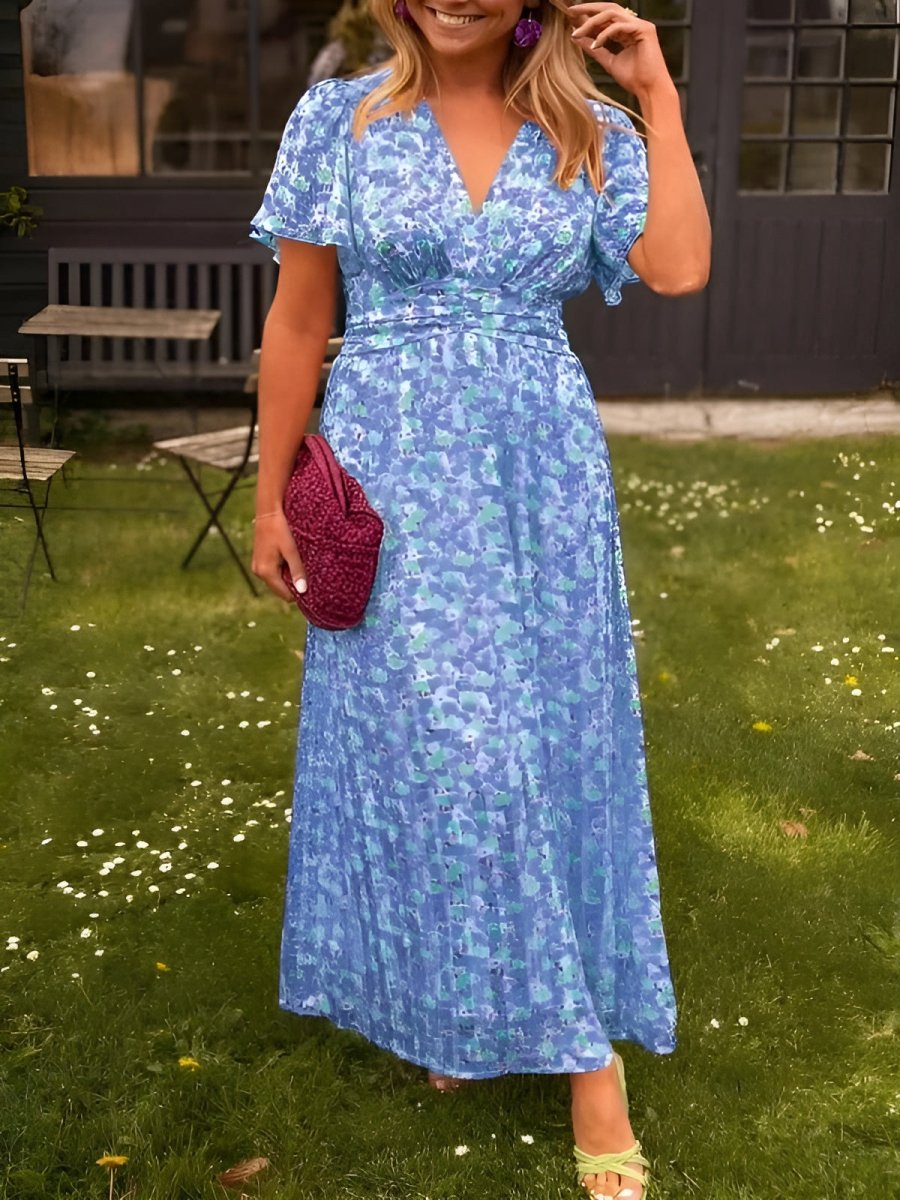 Merle - Midi Flowerdress