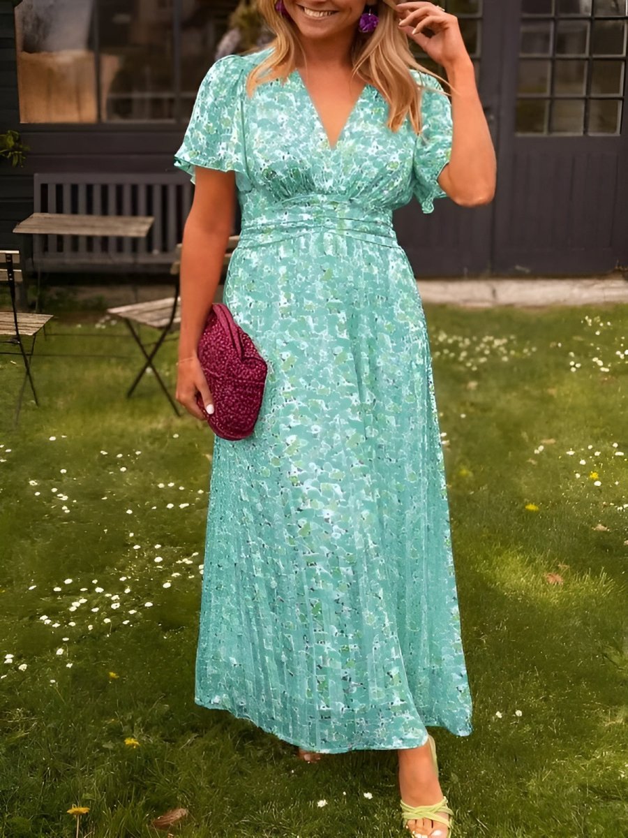 Merle - Midi Flowerdress