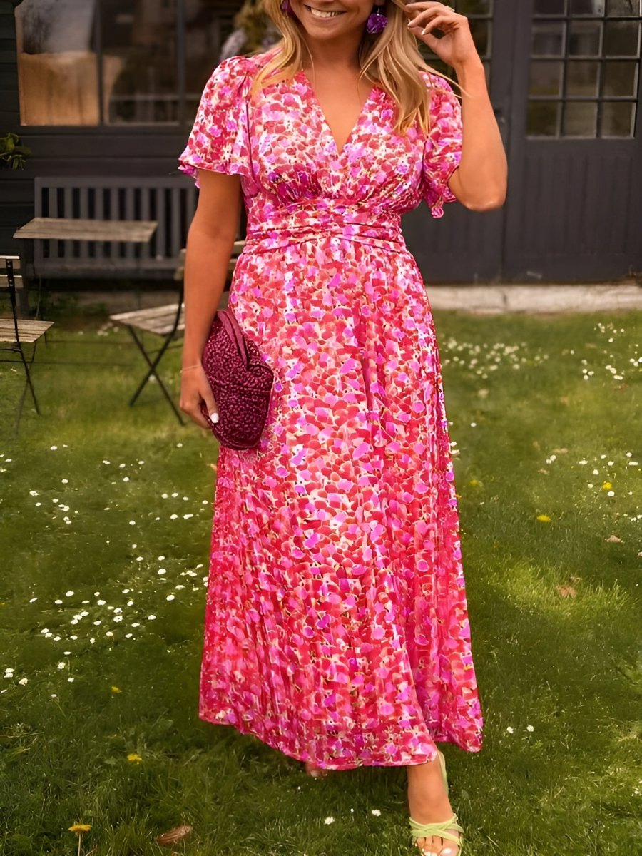 Merle - Midi Flowerdress
