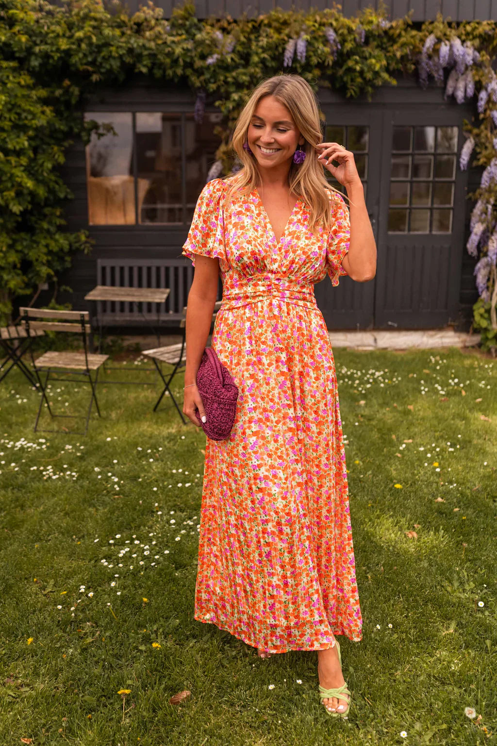Merle - Midi Flowerdress