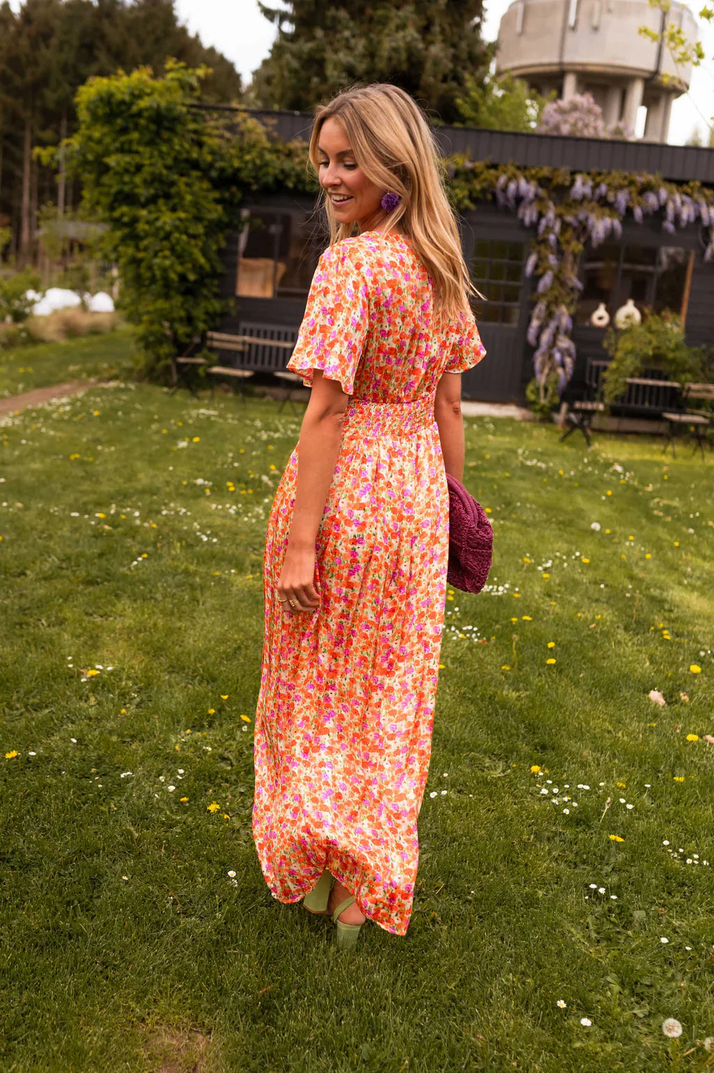 Merle - Midi Flowerdress