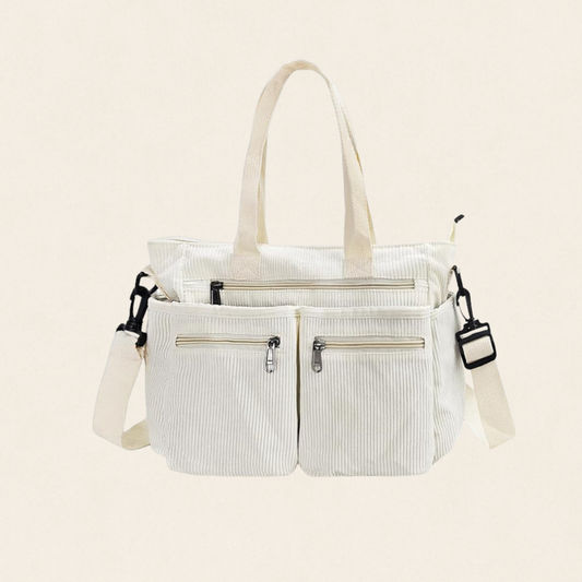 Urban Cord Tote - Shoulder Bag