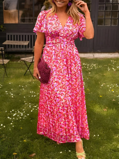 Merle - Midi Flowerdress