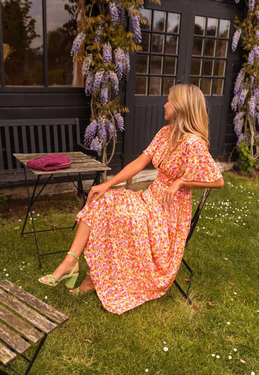 Merle - Midi Flowerdress