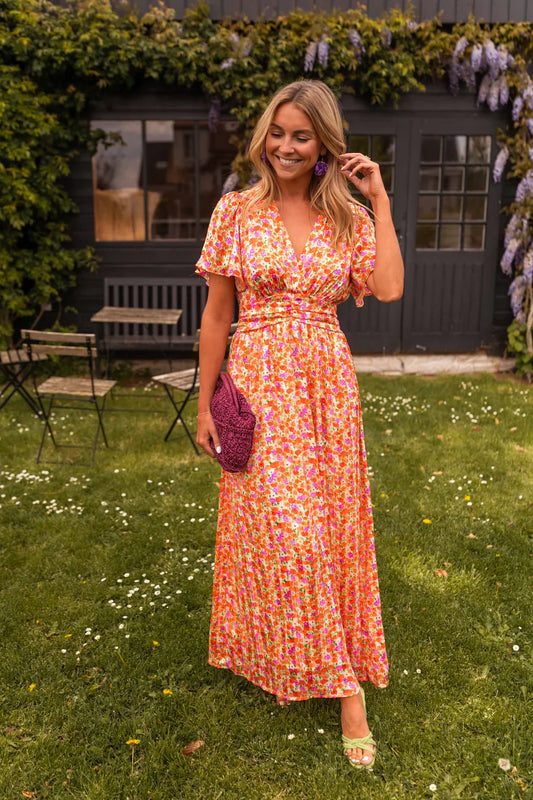 Merle - Midi Flowerdress